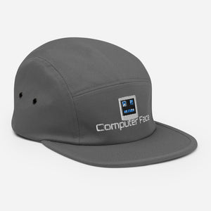 Computer Face Five Panel Cap