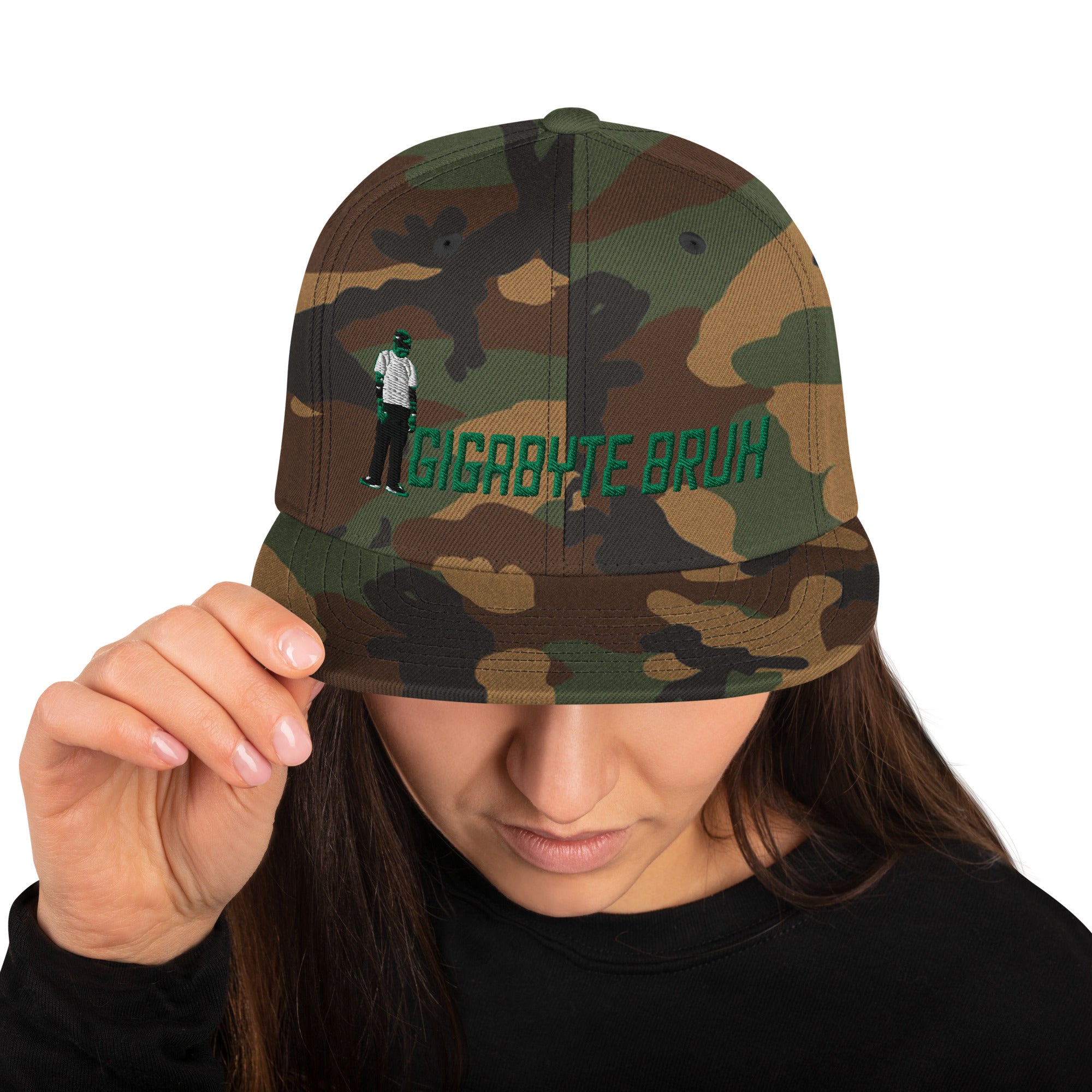 Gigabyte Army Snapback Hat