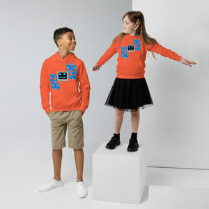 Computer Face Kids eco hoodie