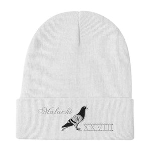 Pigeon Embroidered Beanie
