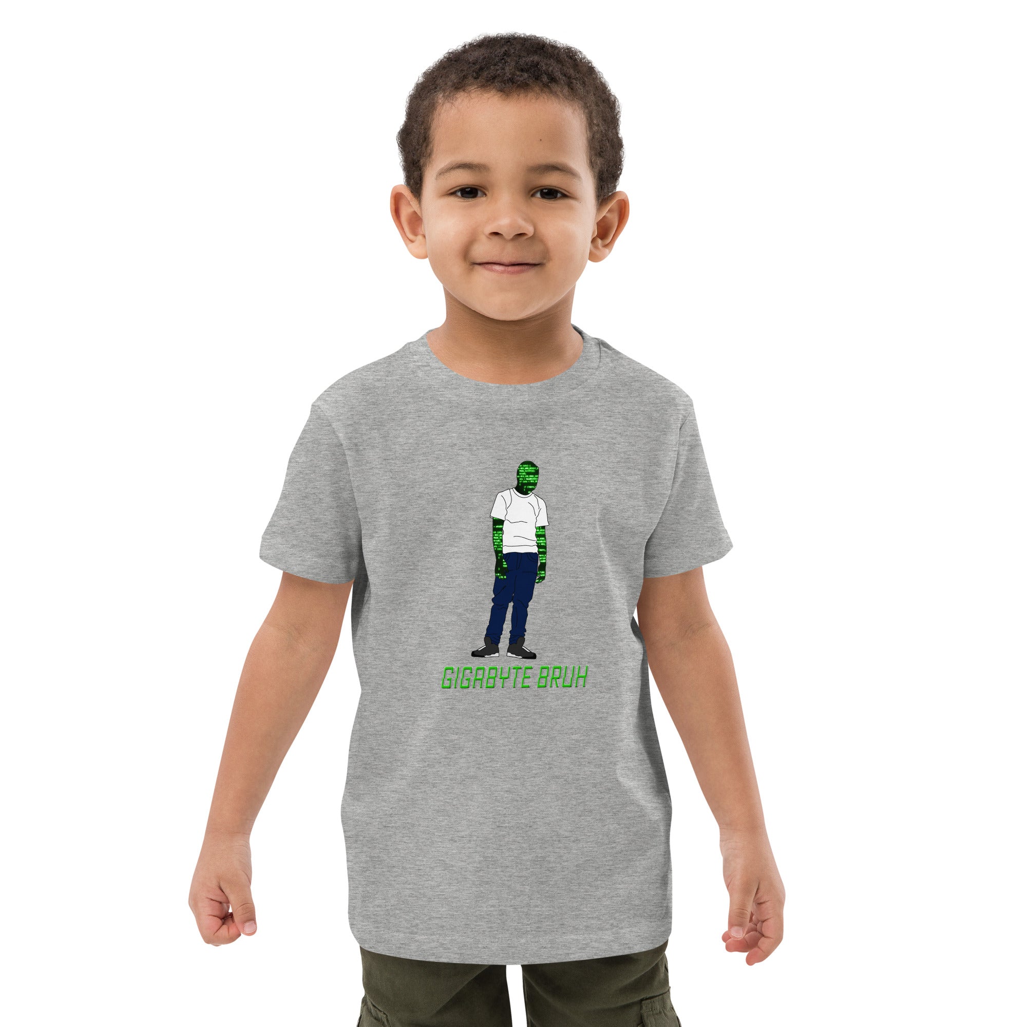 Gigabyte Bruh Organic cotton kids t-shirt