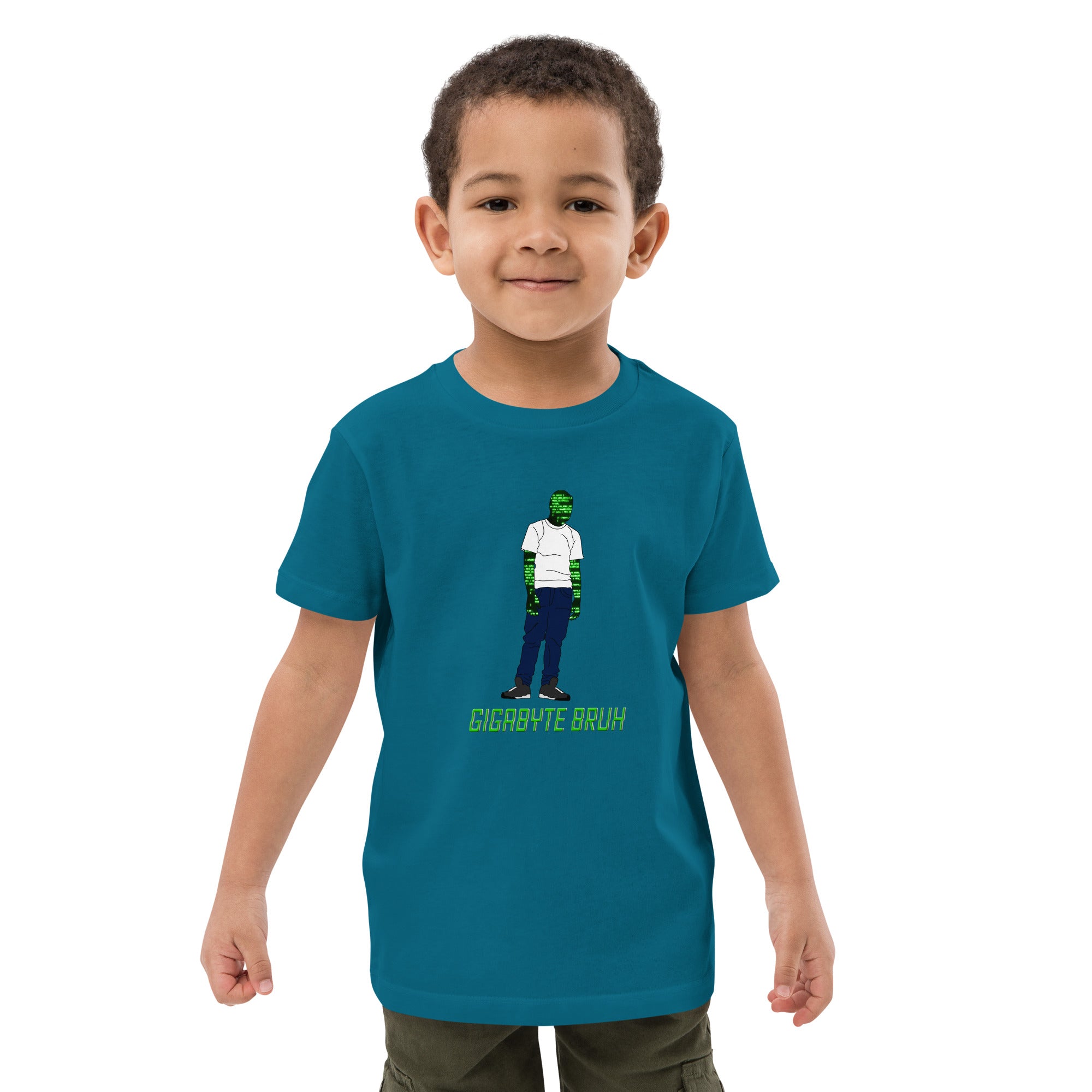 Gigabyte Bruh Organic cotton kids t-shirt