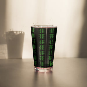 Gigabyte Shaker pint glass