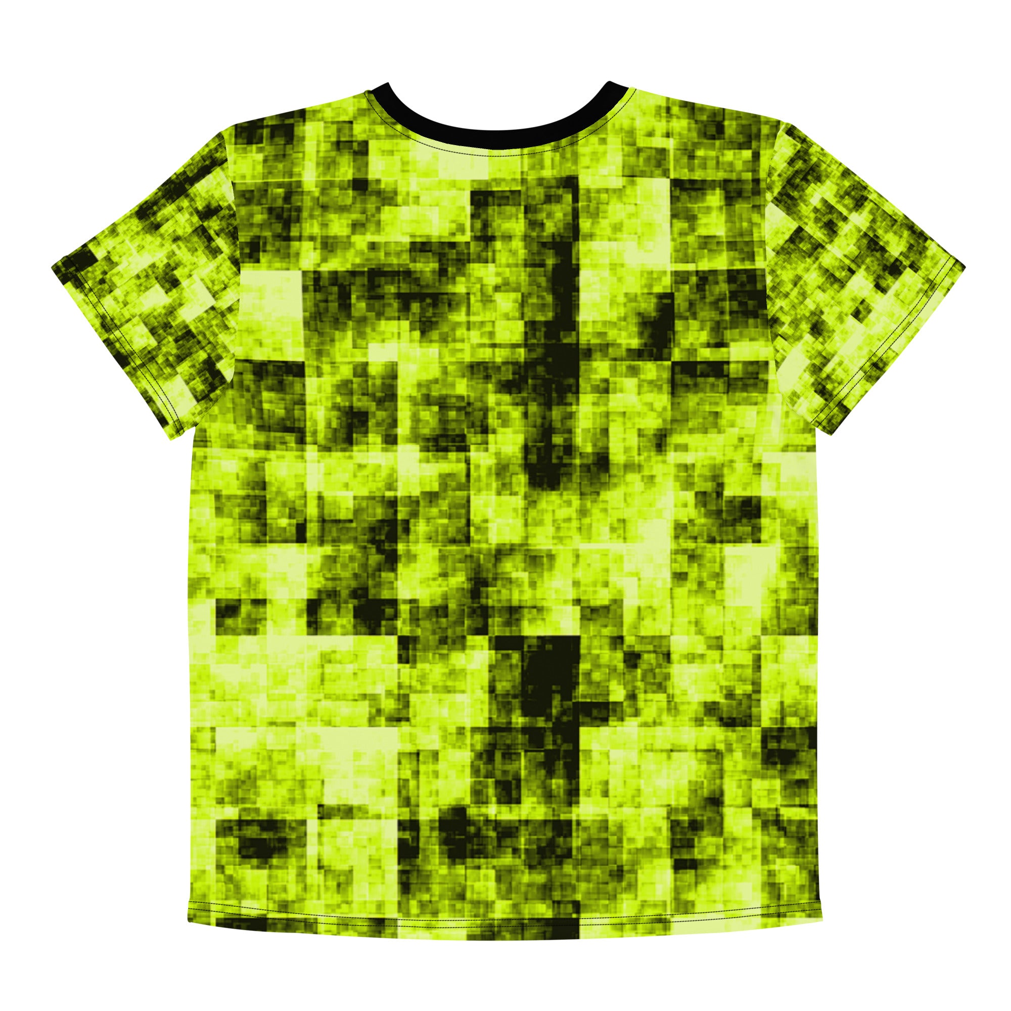 Teen lime CPU Face t-shirt