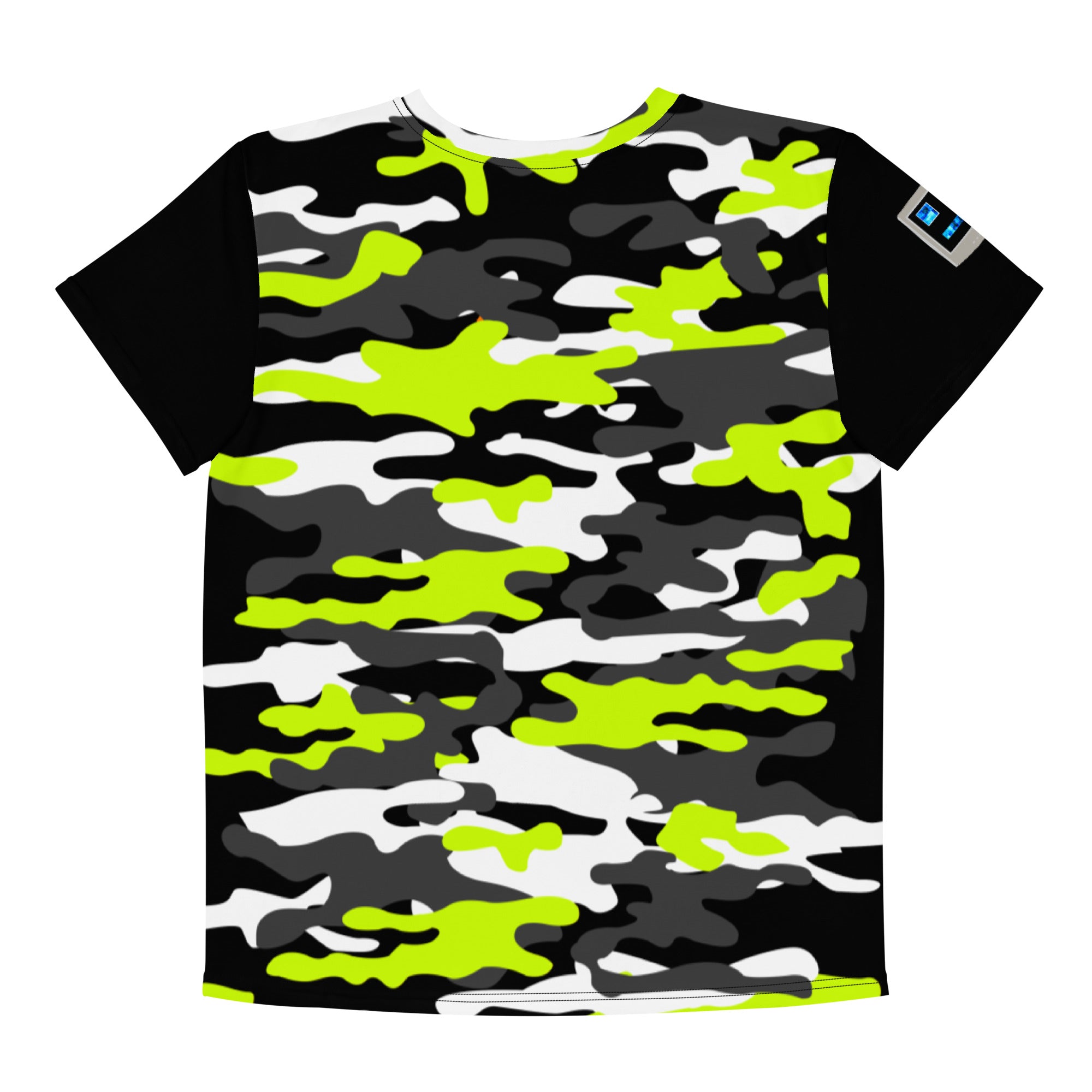 Teen Camo Lime t-shirt
