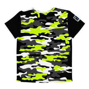 Teen Camo Lime t-shirt