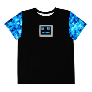 blue cpu teen crew neck t-shirt