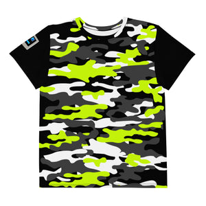 Teen Camo Lime t-shirt