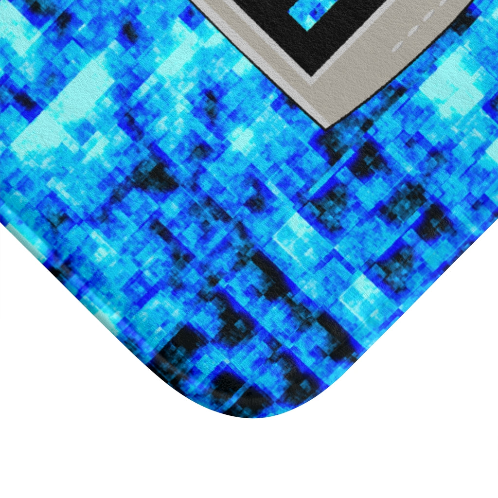 Computer Face Bath Mat
