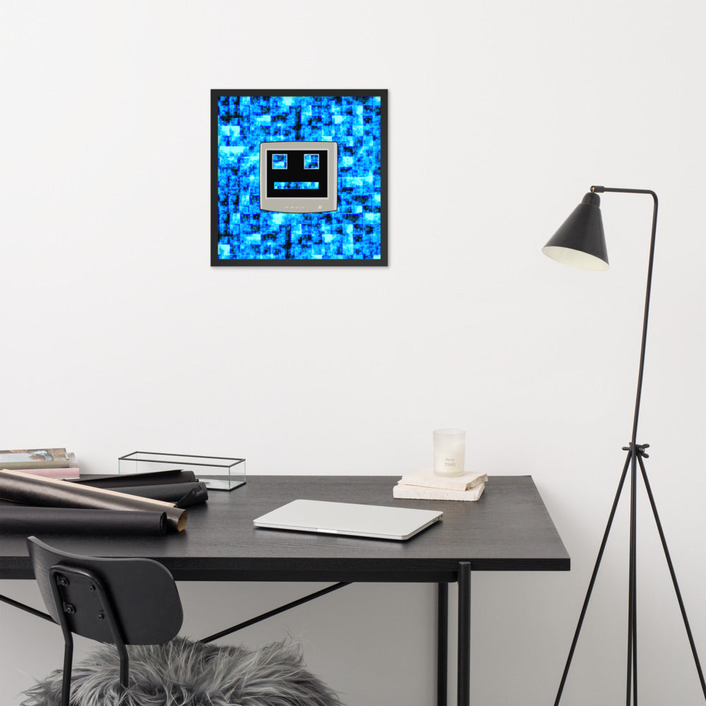 CPU Framed poster