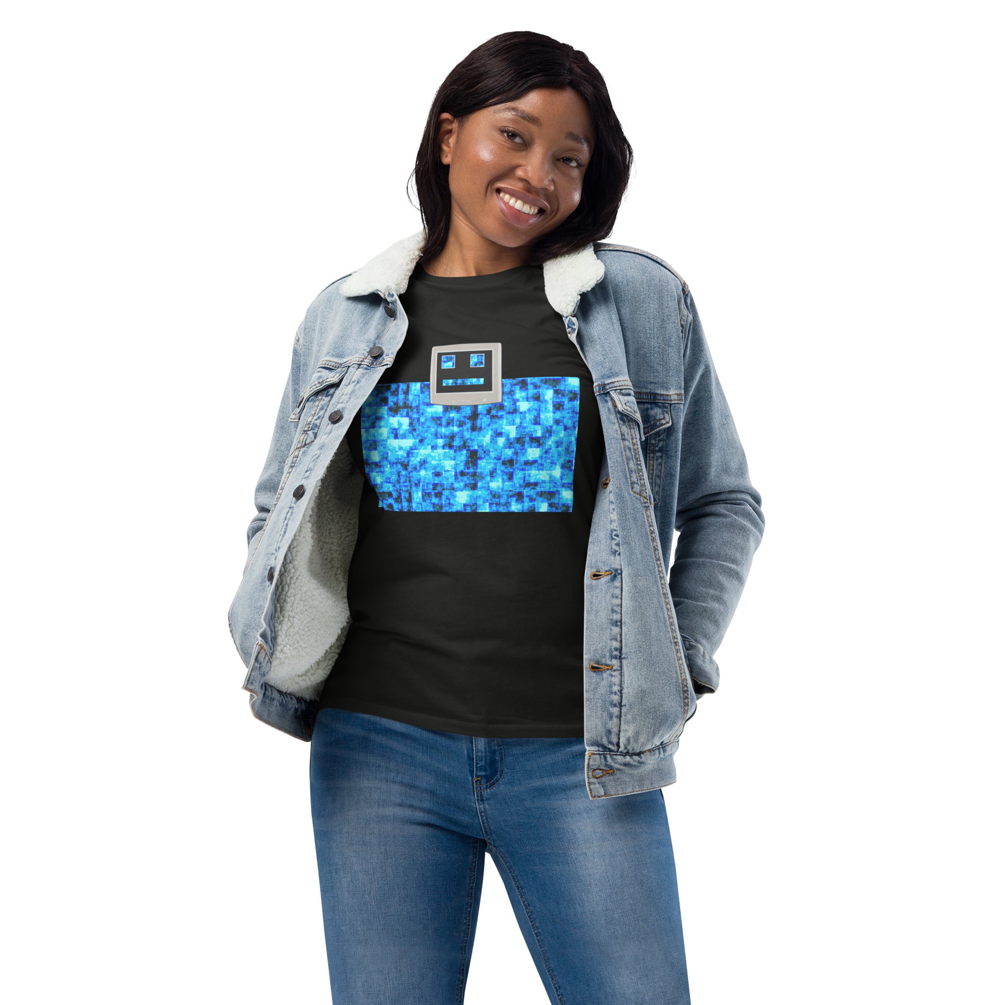 blue cpu unisex fashion long sleeve shirt