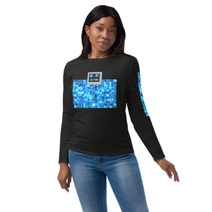 blue cpu unisex fashion long sleeve shirt